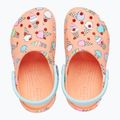 Gyermek Crocs Classic Pool Party Clog T narancssárga 207846-83E flip flopok 13