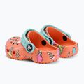 Gyermek Crocs Classic Pool Party Clog T narancssárga 207846-83E flip flopok 4