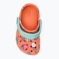 Gyermek Crocs Classic Pool Party Clog T narancssárga 207846-83E flip flopok 7