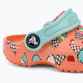 Gyermek Crocs Classic Pool Party Clog T narancssárga 207846-83E flip flopok 9