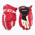 Gyermek hokikesztyű CCM JetSpeed FT4 JR red/white 2