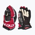 Gyerek jégkorong kesztyű CCM JetSpeed FT6 Pro JR black/red/white