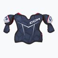gyermek hoki vállvédők CCM Next YTH navy/white 2