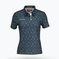 Női galléros póló CCM Golf Polo Palms dark mint