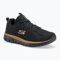 SKECHERS Graceful Get Connected női cipő fekete/rózsaarany