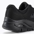 SKECHERS férfi edzőcipő Arch Fit fekete 9