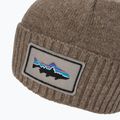 Patagonia Brodeo Beanie fitz roy pisztráng folt/ash tan trekking sapka 4
