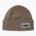 Patagonia Brodeo Beanie fitz roy pisztráng folt/ash tan trekking sapka 5