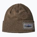 Patagonia Brodeo Beanie fitz roy pisztráng folt/ash tan trekking sapka 6