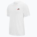 Férfi Nike Sportswear Club póló fehér/fekete/egyetemi piros 5