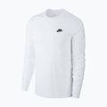 Férfi hosszú ujjú póló Nike Sportswear Club white/black 4