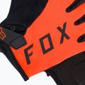 FOX Ranger Gel Férfi kerékpáros kesztyű fekete narancssárga 27379 4