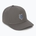 Baseballsapka Fox Racing Fox Head Flexfit steel grey