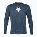 Férfi kerékpáros hosszú ujjú Fox Racing Ranger Tru Dri sötét szüreti kék