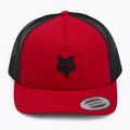 Fox Racing Fox Head Trucker lángoló piros baseball sapka 2
