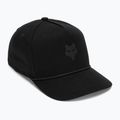 Férfi ellenzős sapka Fox Racing Fox Head Rope Hat black/black