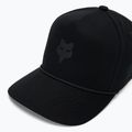 Férfi ellenzős sapka Fox Racing Fox Head Rope Hat black/black 3