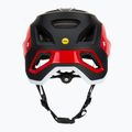 Fox Racing Speedframe Pro Defy fluoreszkáló piros kerékpáros sisak 3