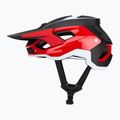 Fox Racing Speedframe Pro Defy fluoreszkáló piros kerékpáros sisak 4