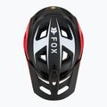 Fox Racing Speedframe Pro Defy fluoreszkáló piros kerékpáros sisak 5