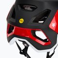 Fox Racing Speedframe Pro Defy fluoreszkáló piros kerékpáros sisak 7