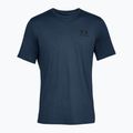 Férfi póló Under Armour Sportstyle Left Chest academy/fekete