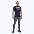 Férfi Under Armour Boxed Sportstyle edzőpóló tengerészkék 1329581-408 2