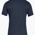 Férfi Under Armour Boxed Sportstyle edzőpóló tengerészkék 1329581-408 6