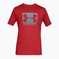 Férfi póló Under Armour Boxed Sportstyle red/steel 5