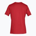 Férfi póló Under Armour Boxed Sportstyle red/steel 6