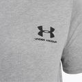 Férfi Under Armour Sportstyle Left Chest SS steel light heather/fekete edzőpóló 6