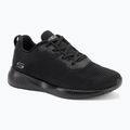 Női SKECHERS Bobs Sport Squad Tough Talk fekete cipők
