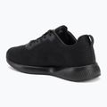 Női SKECHERS Bobs Sport Squad Tough Talk fekete cipők 3