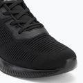 Női SKECHERS Bobs Sport Squad Tough Talk fekete cipők 7