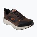 SKECHERS Oak Canyon férfi trekking cipő csokoládé/fekete 7