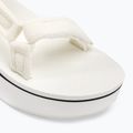 Női túraszandálok Teva Flatform Universal Mesh Print világos fehér 7
