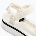 Női túraszandálok Teva Flatform Universal Mesh Print világos fehér 8
