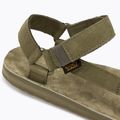 Férfi Teva Original Universal Leather égett olíva túra szandálok 8