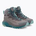 Női túrabakancs HOKA Kaha GTX fagyszürke/aqua haze 4
