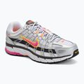 Női cipők Nike P-6000 white/metallic platinum/laser fuchsia