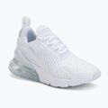 Nike Air Max 270 gyerekcipő White/Metallic Silver/White