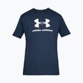 Under Armour UA Sportstyle Logo SS férfi edzőpóló tengerészkék 1329590