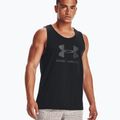 Férfi Under Armour Sportstyle Logo edzőtank fekete 1329589 3