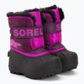 Sorel Snow Commander gyermek hócsizma lila dália/groovy pink 4