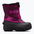 Sorel Snow Commander gyermek túrabakancs lila dália/groovy pink 7