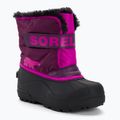 Sorel Snow Commander gyermek túrabakancs lila dália/groovy pink