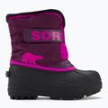 Sorel Snow Commander gyermek túrabakancs lila dália/groovy pink 2