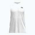 Férfi edző póló Under Armour Left Chest Cut Off Tank white/black
