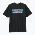 Férfi Patagonia P-6 Logo Responsibili-Tee trekking póló fekete 6