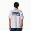 Férfi trekking póló Patagonia P-6 Logo Responsibili-Tee white 2